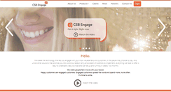 Desktop Screenshot of csbengage.com