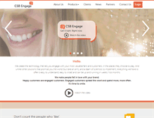 Tablet Screenshot of csbengage.com